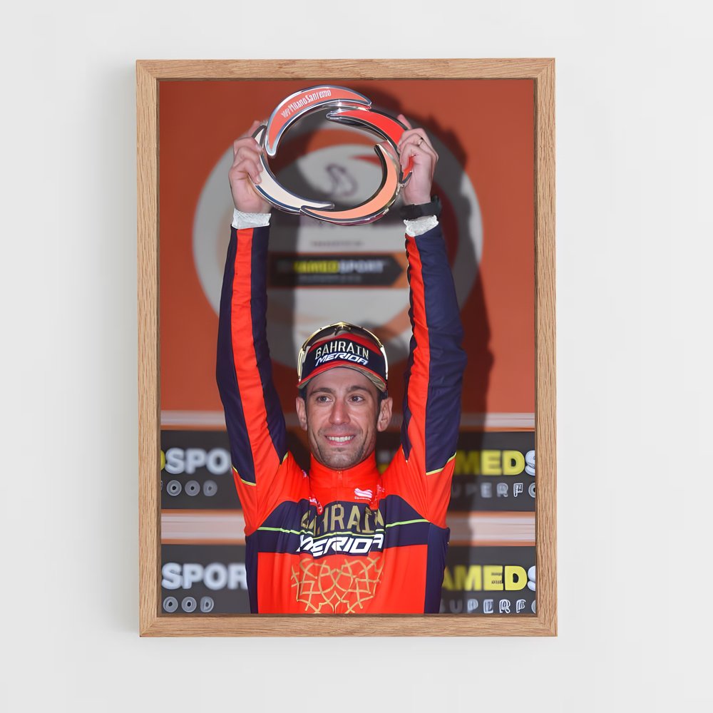 Poster Vincenzo de nibali – affiche Cyclisme (vue 4)